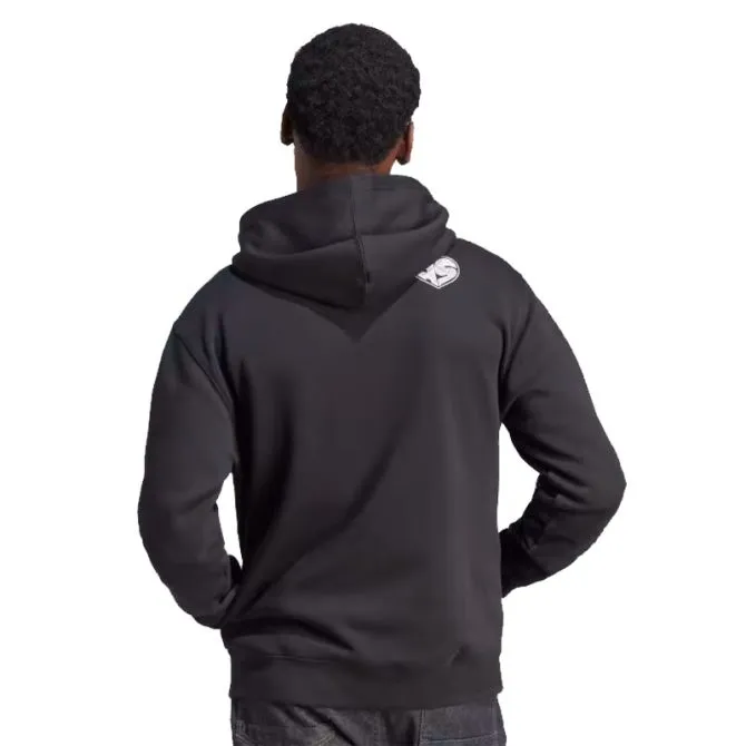 ADIDAS FELPA CON CAPPUCCIO SCRIBBLE FLEECE HY1287