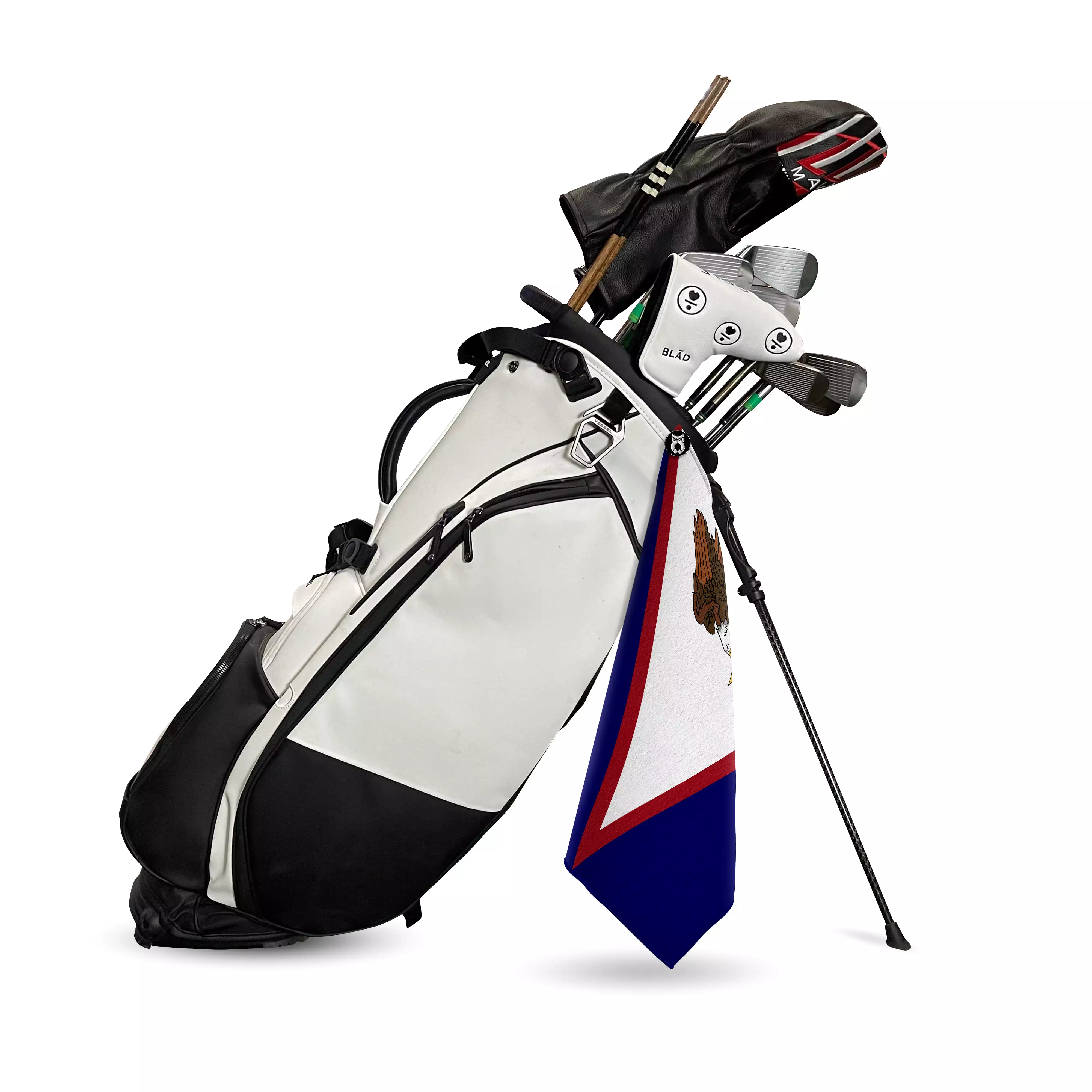 American Samoa Flag Golf Towel