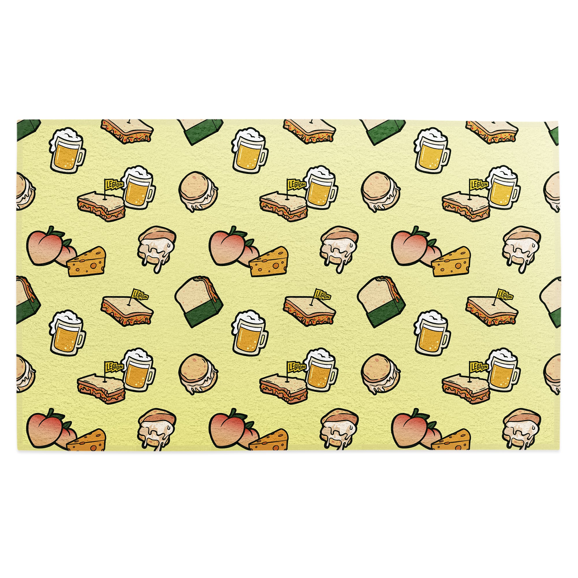 April Lunch Golf Towel