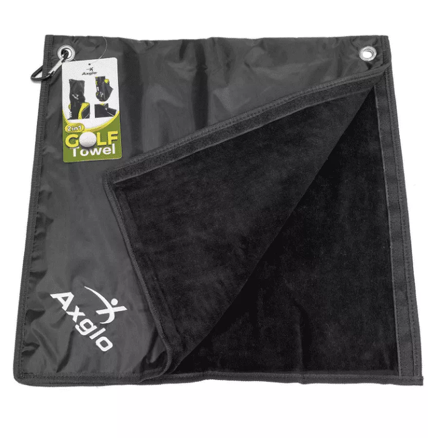 Axglo Rain Hood Golf Towel 2in1