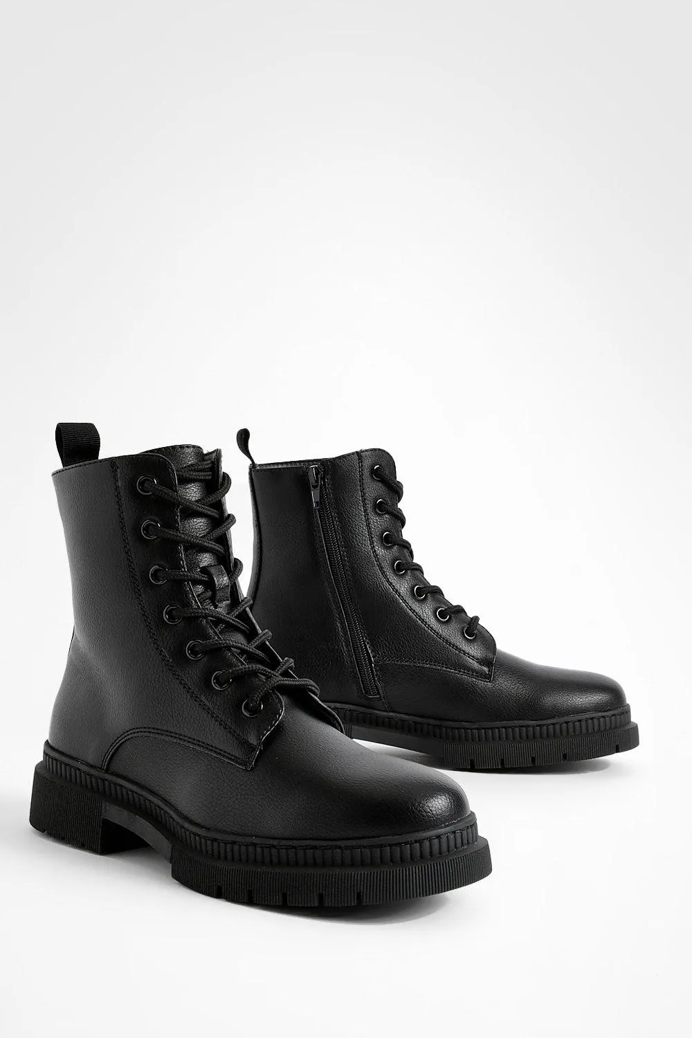 Basic Lace Up Combat Boots