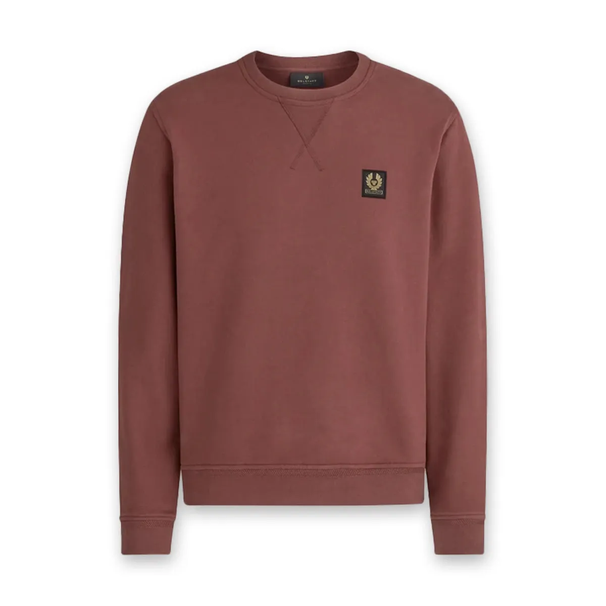 Belstaff - Patch Sweatshirt in Aubergine