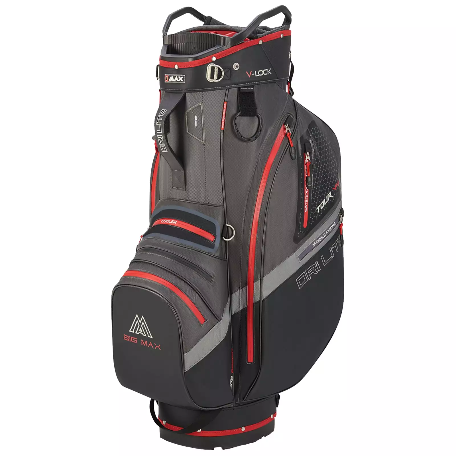 Big Max Dri Lite V-4 Organiser Cart Bag