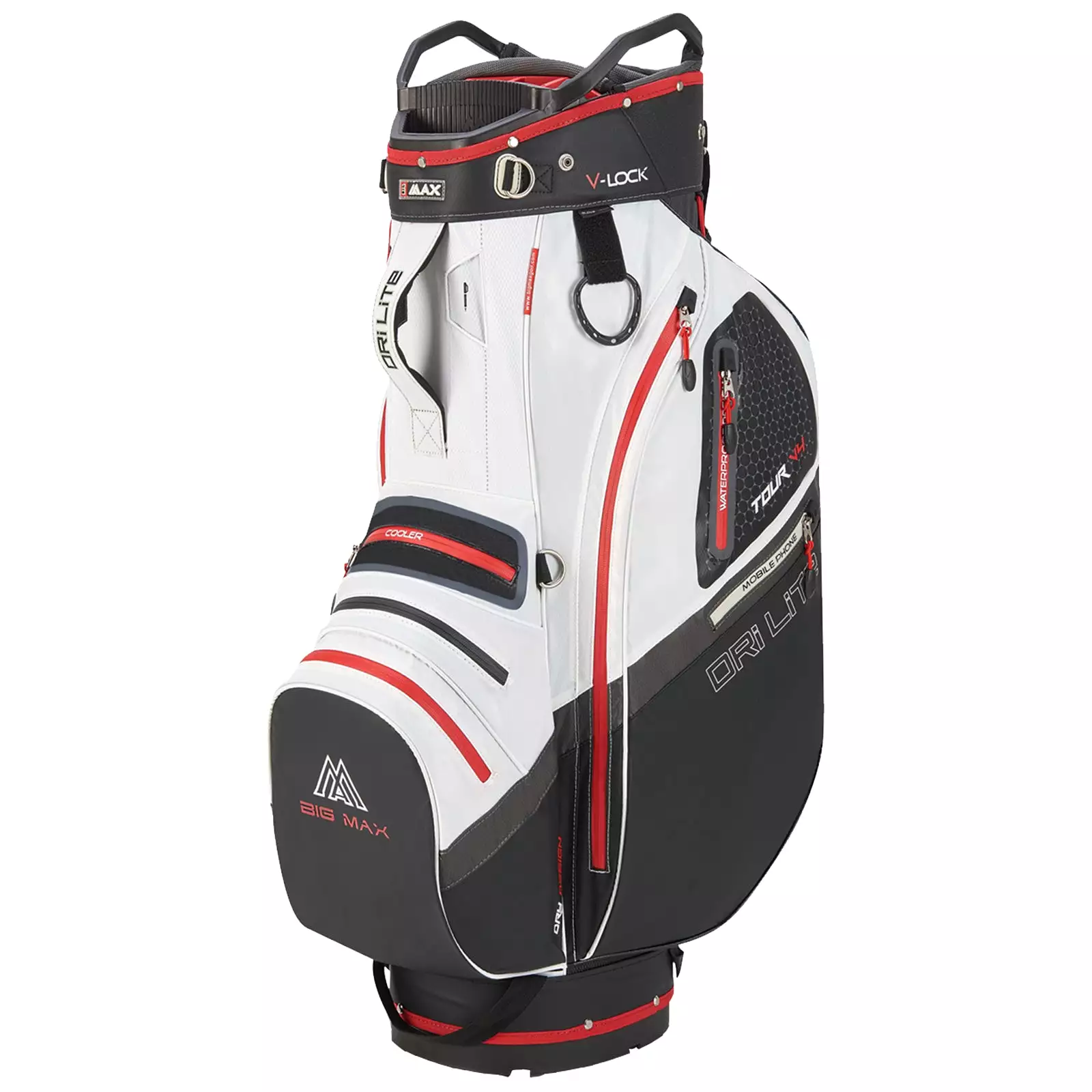 Big Max Dri Lite V-4 Organiser Cart Bag