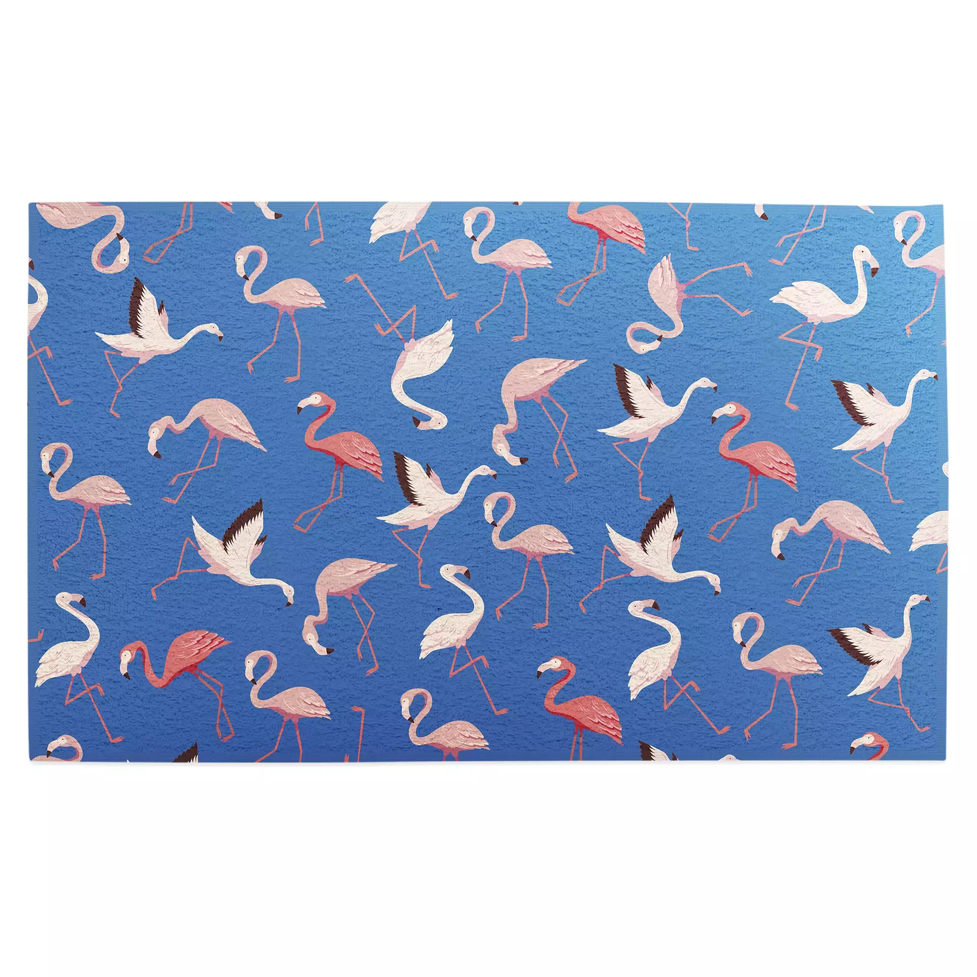 Blue Flamingo Golf Towel