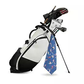 Blue Flamingo Golf Towel