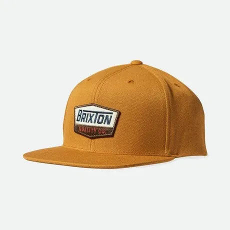 BRIXTON Regal MP Snapback Hat - Mustard