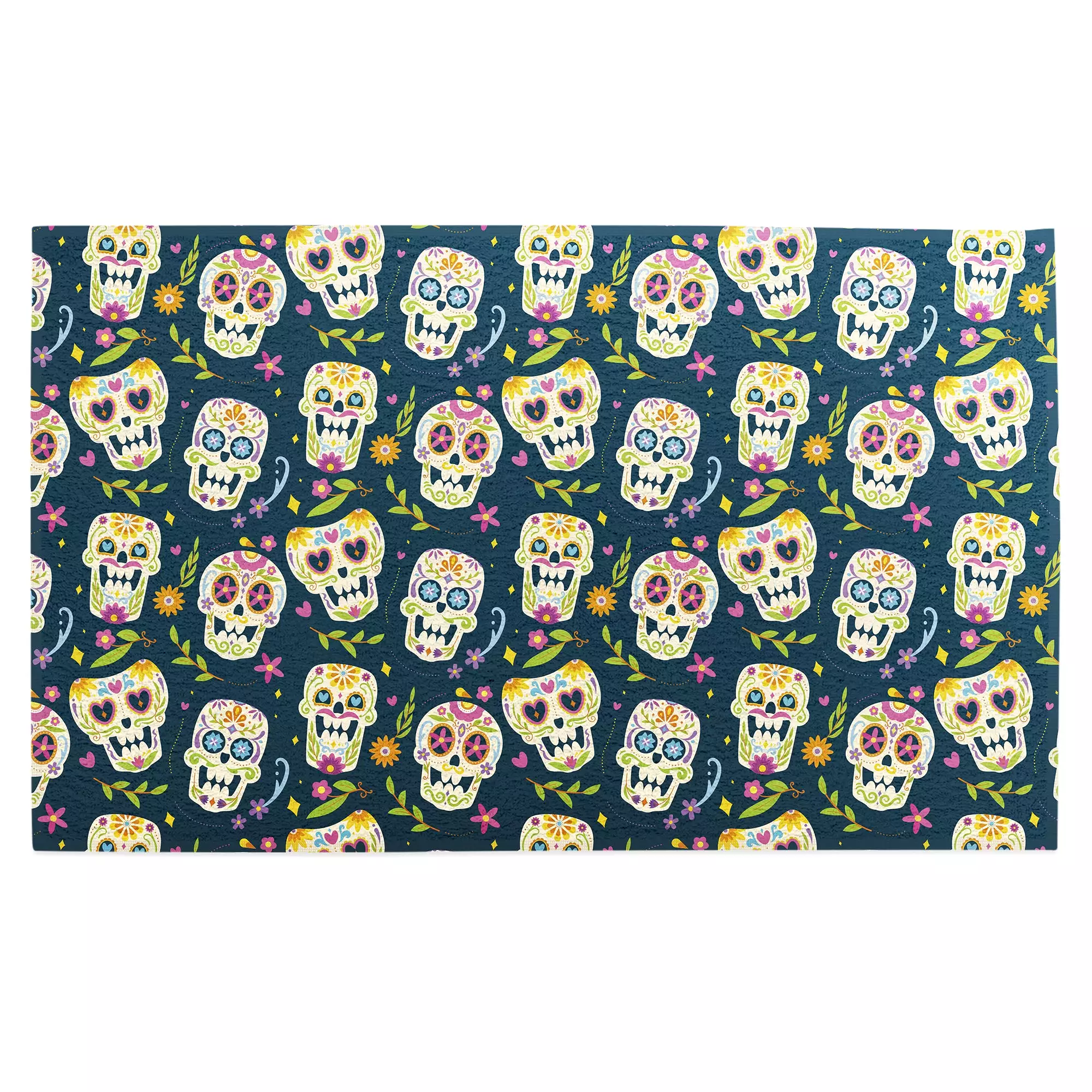 Calavera Fiesta Golf Towel