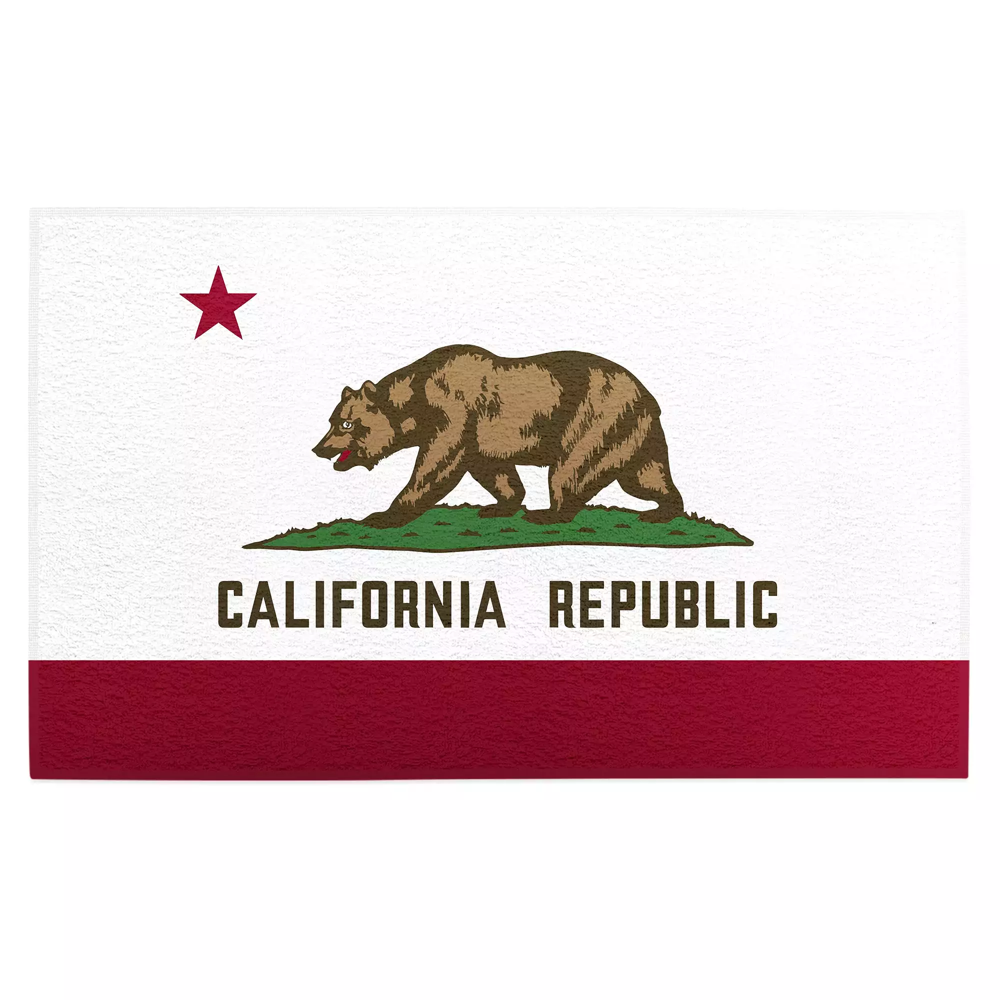 California Flag Golf Towel