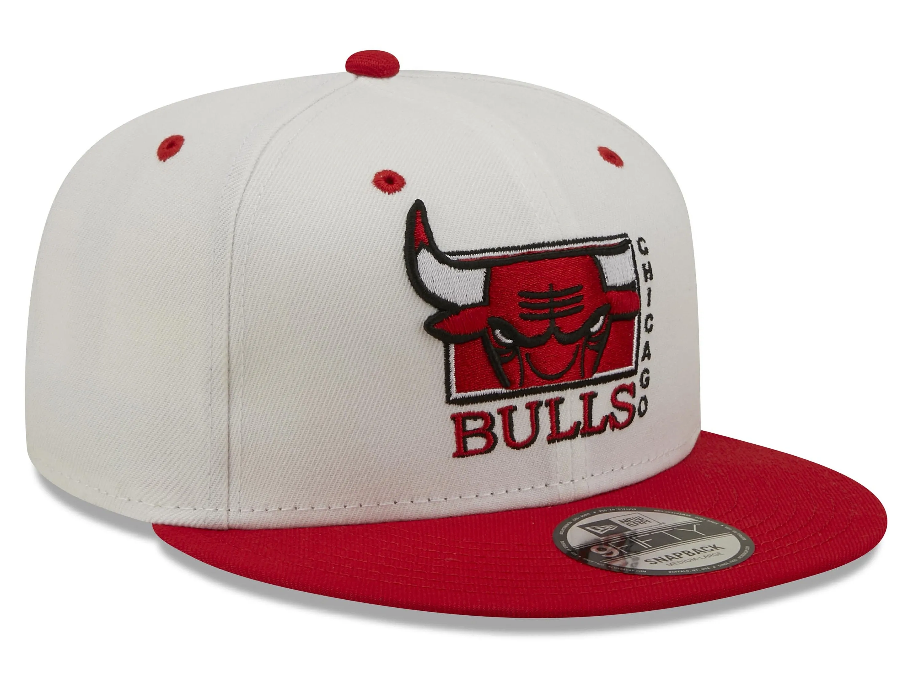 cap New Era 9FI White Crown NBA Chicago Bulls - Official Team Colour - men´s