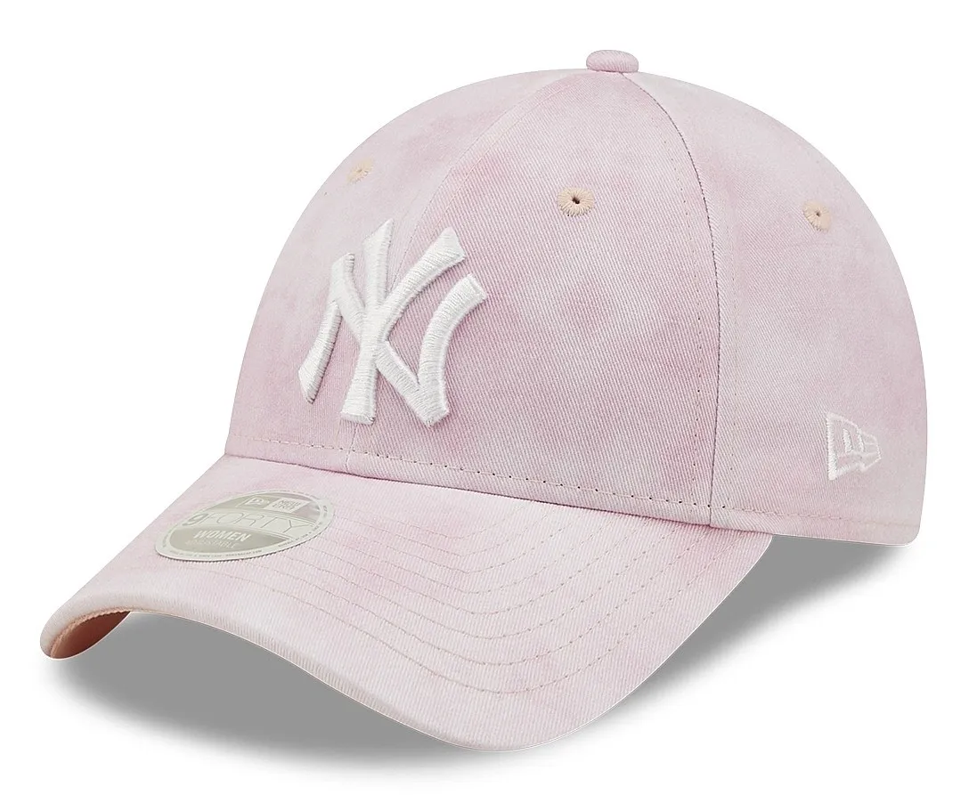 cap New Era 9FO Pastel Tie Dye MLB New York Yankees - Pink/White - women´s