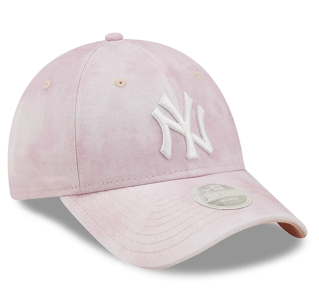 cap New Era 9FO Pastel Tie Dye MLB New York Yankees - Pink/White - women´s