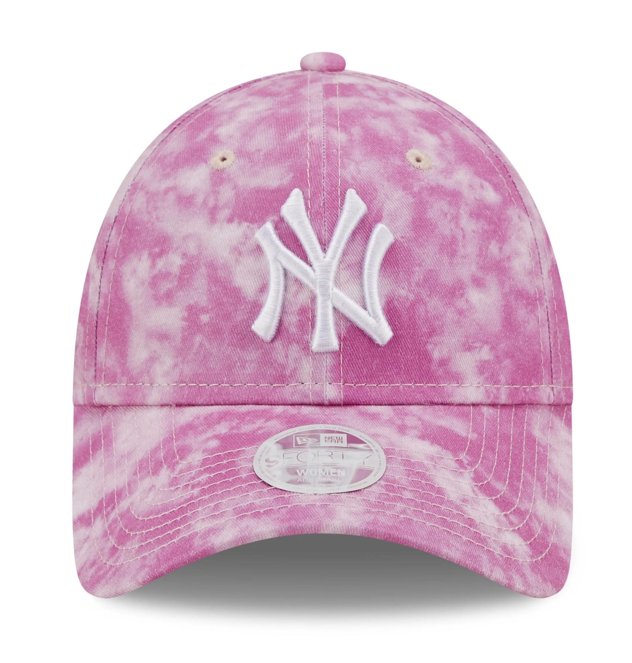 cap New Era 9FO Tie Dye MLB New York Yankees - Pink/White - women´s