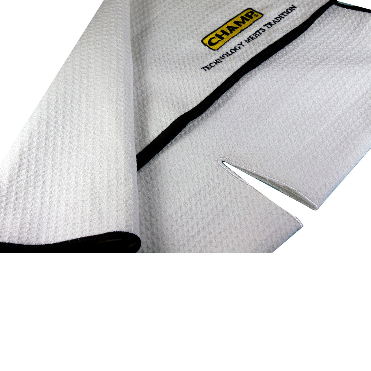 Champ Pro Caddy Golf Towel White