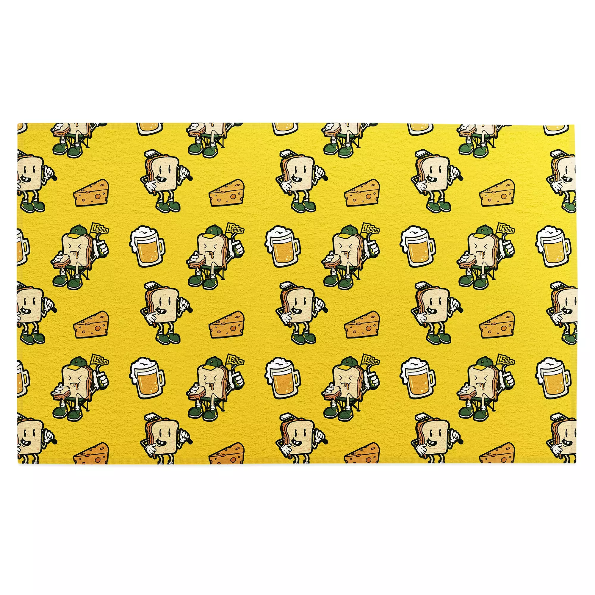 Cheese and Pimento Golf Towel