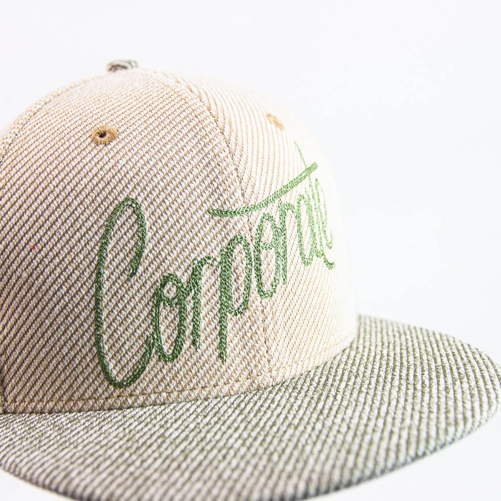 Corporate Fitted Cap (Tan)