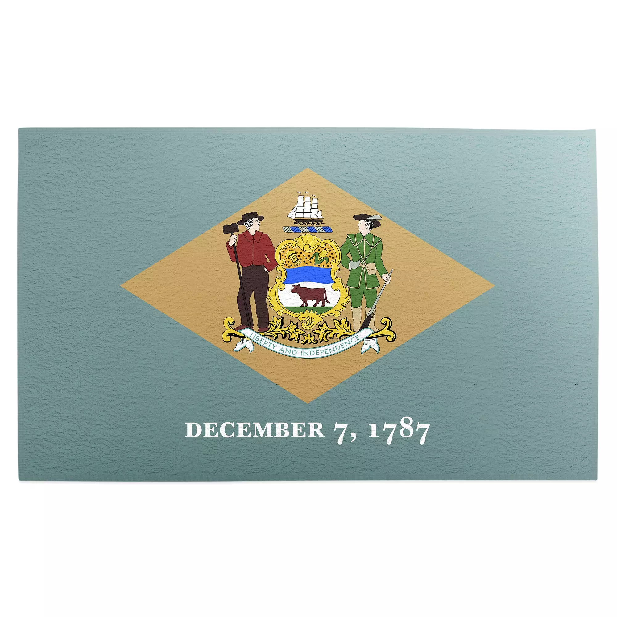 Delaware Flag Golf Towel