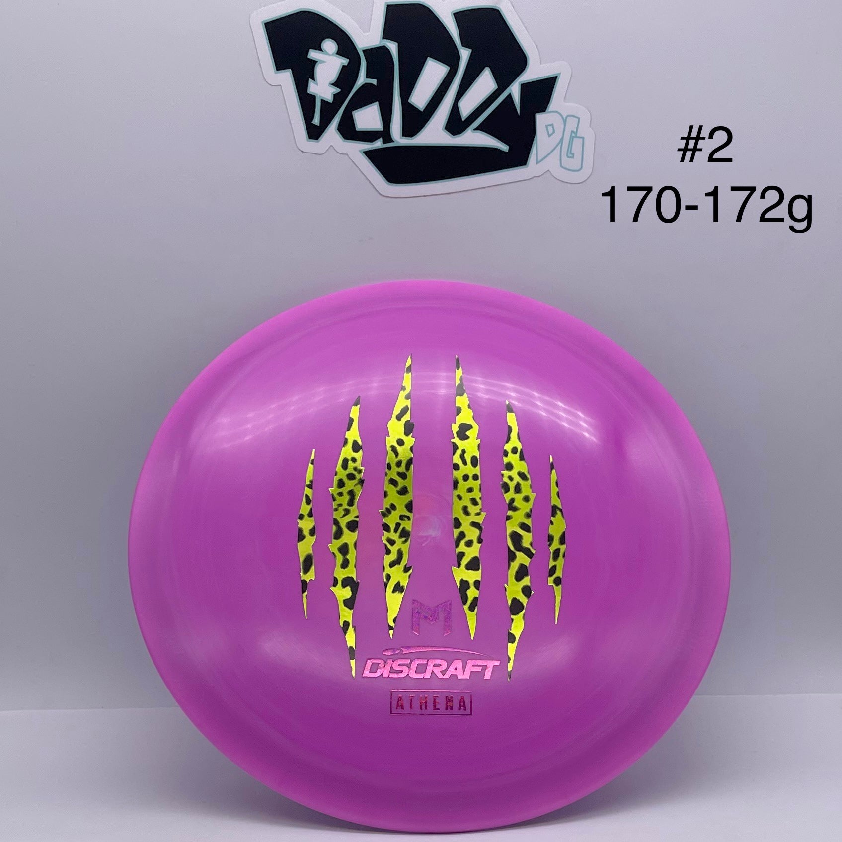 Discraft ESP Athena 2023 Paul McBeth 6x Commemorative Stamped Driver