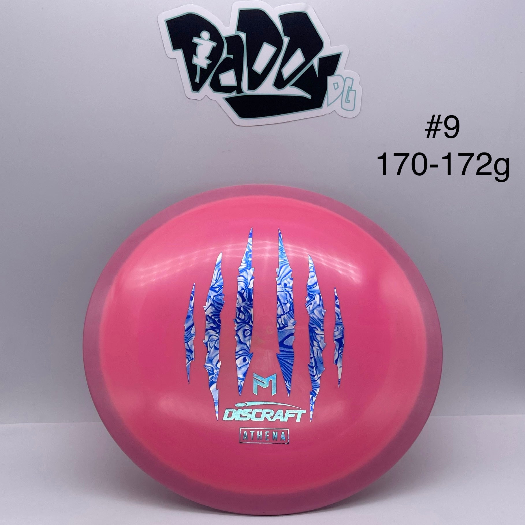 Discraft ESP Athena 2023 Paul McBeth 6x Commemorative Stamped Driver