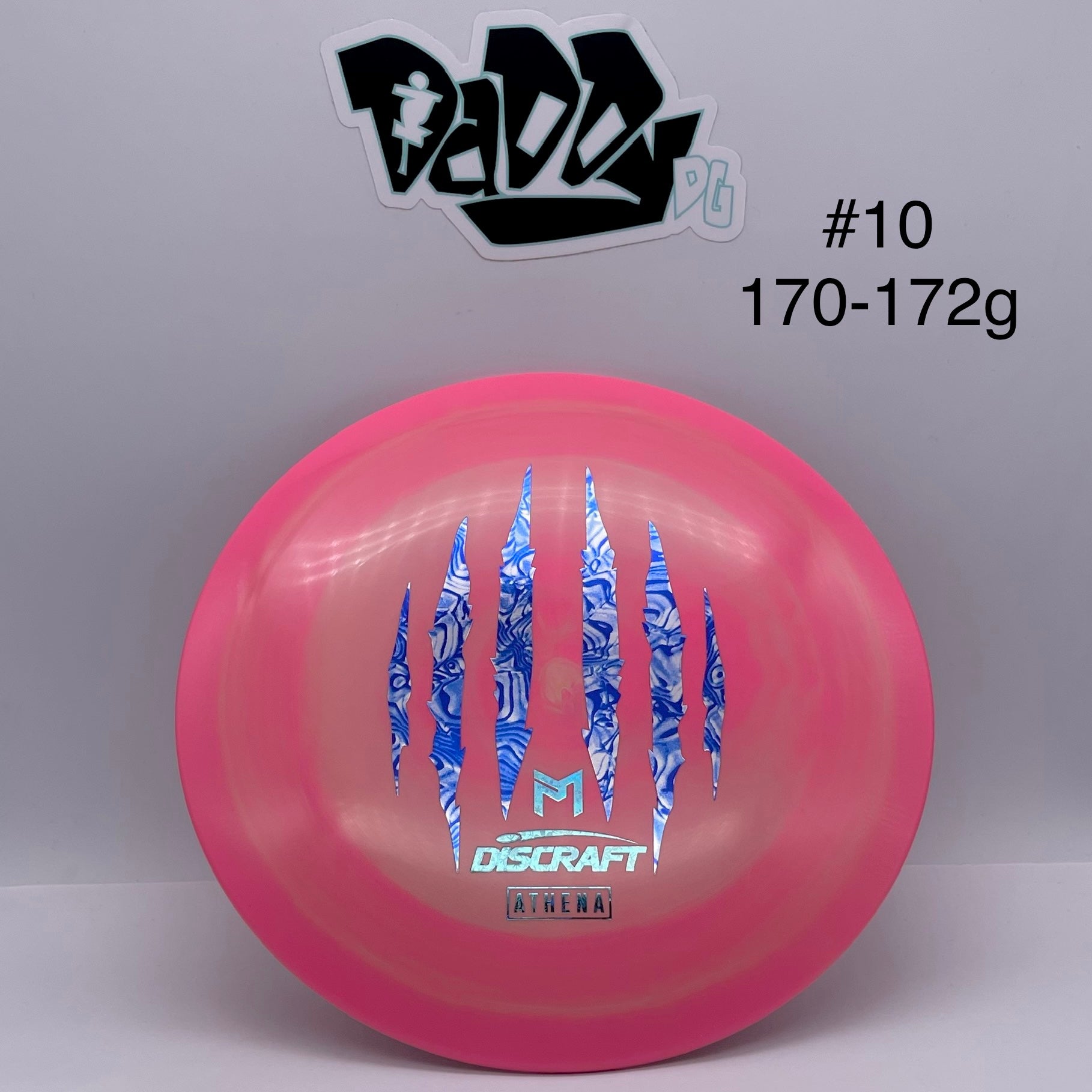 Discraft ESP Athena 2023 Paul McBeth 6x Commemorative Stamped Driver