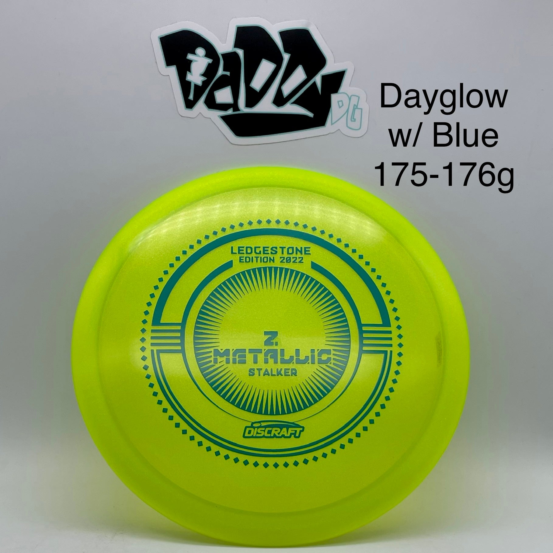 Discraft Z Metallic Stalker 2022 Ledgestone Stamped Fairway Driver