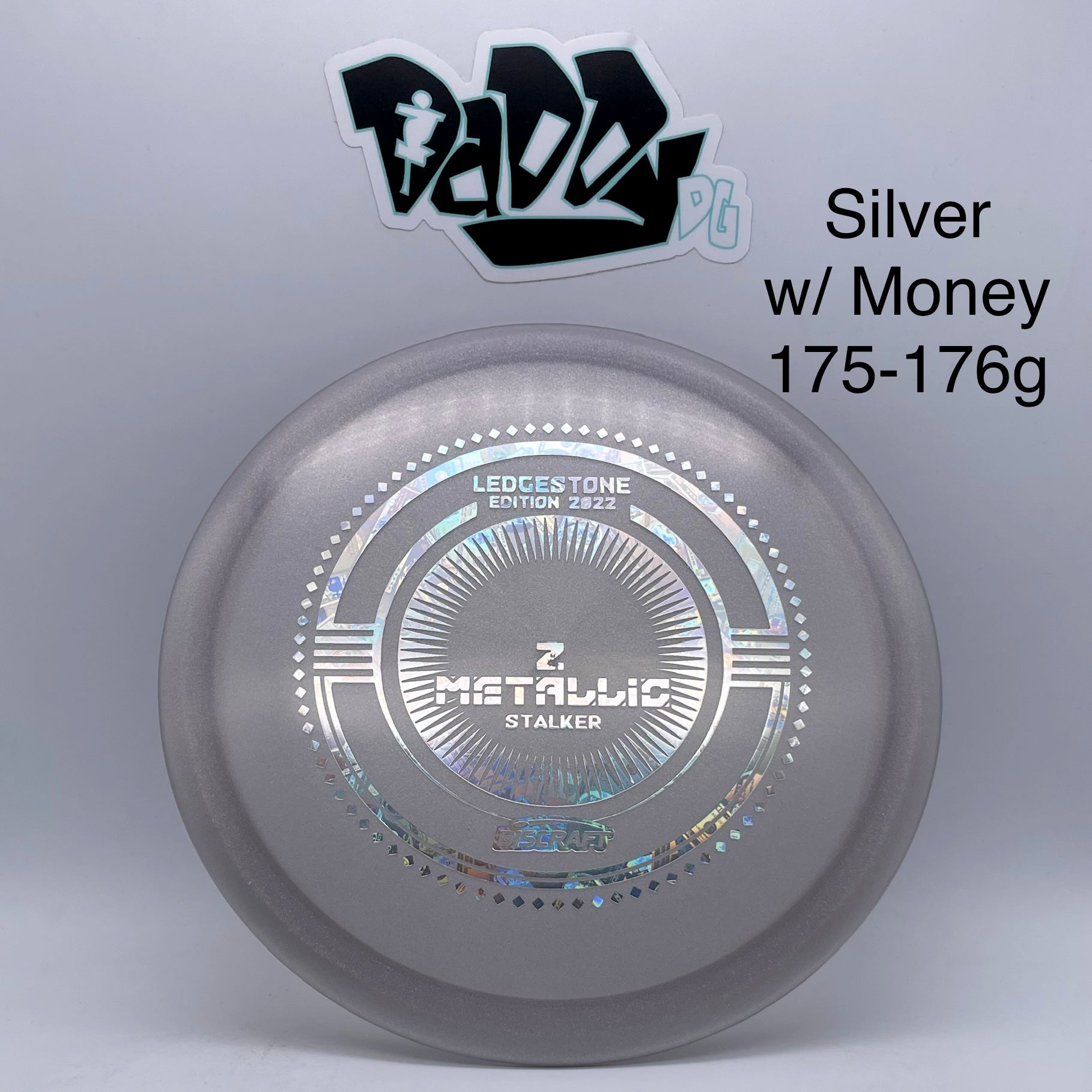 Discraft Z Metallic Stalker 2022 Ledgestone Stamped Fairway Driver