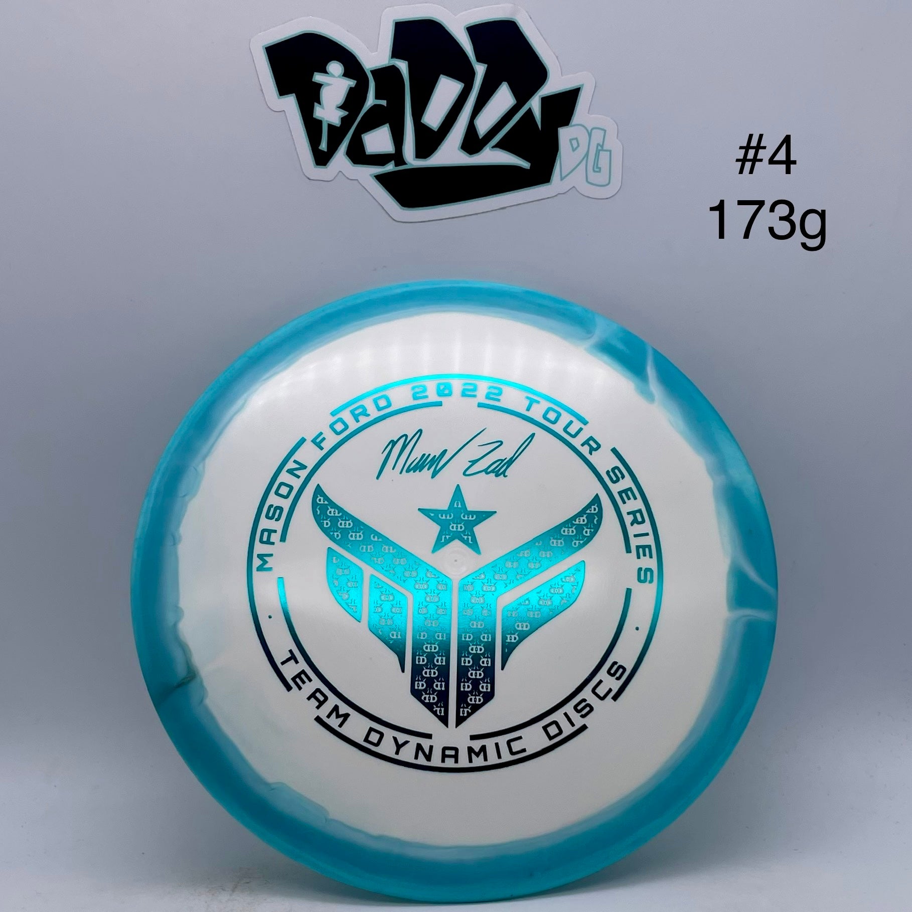 Dynamic Discs Fuzion Orbit Getaway 2022 Mason Ford Team Series Stamped Fairway Driver