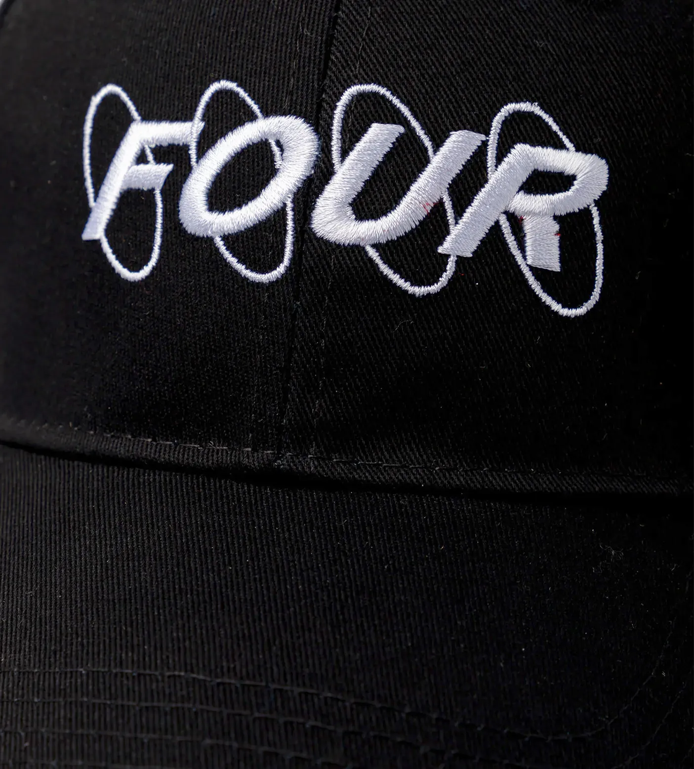 FOUR    Circles Cap Black