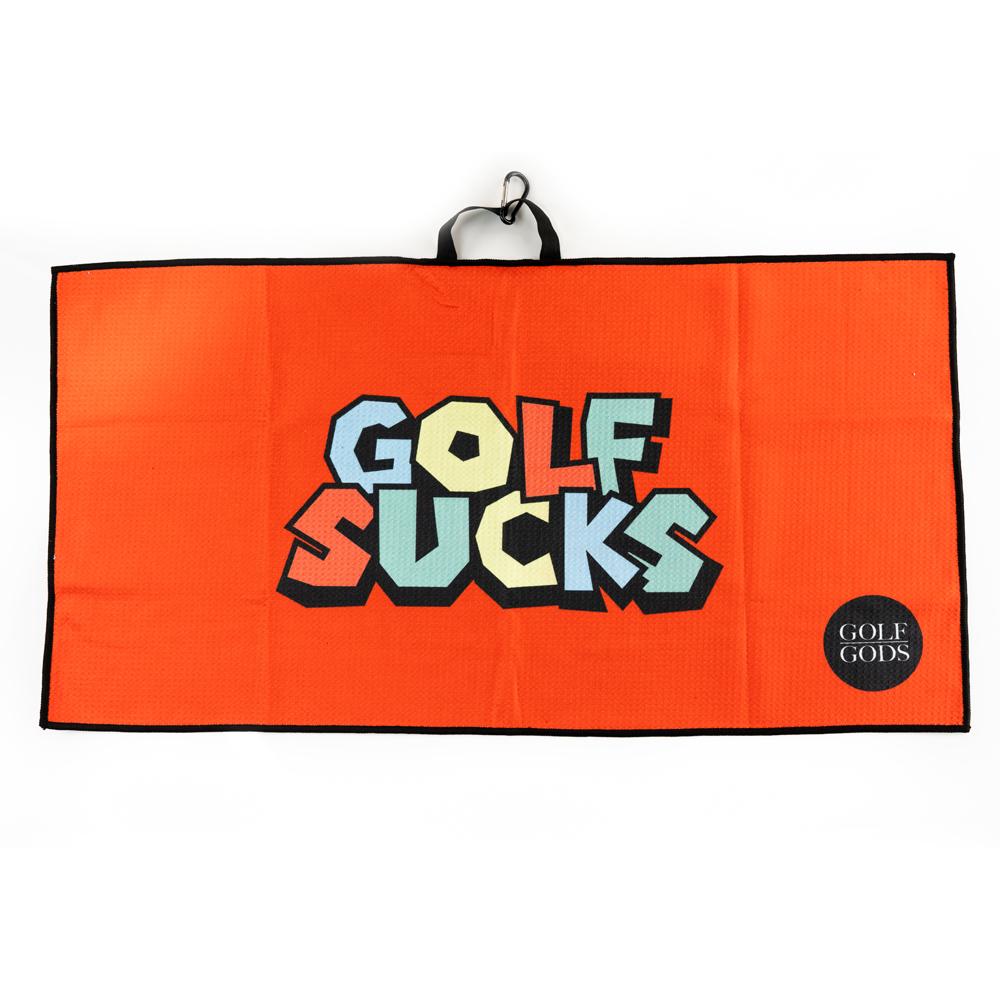 Golf Sucks Golf Towel