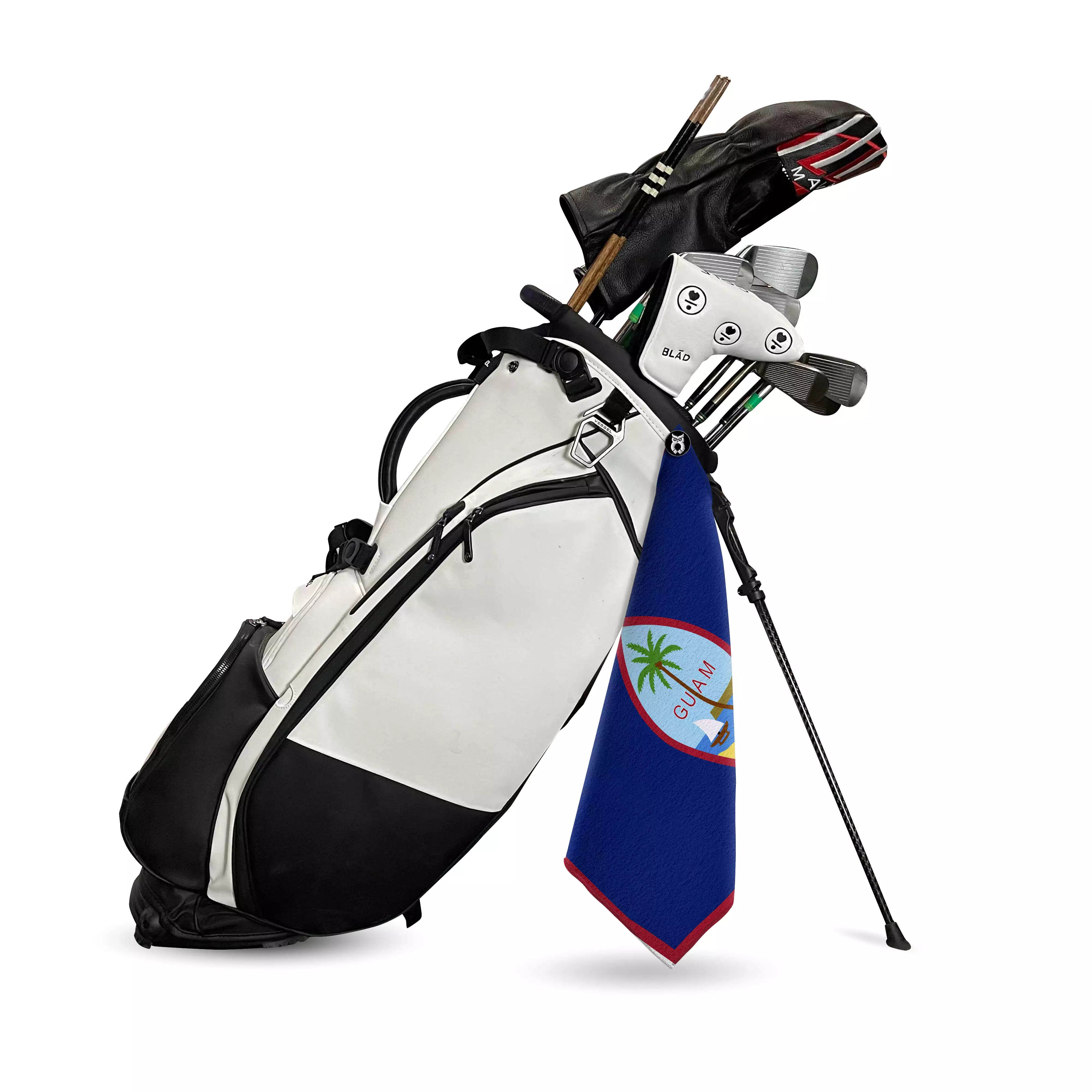 Guam Flag Golf Towel