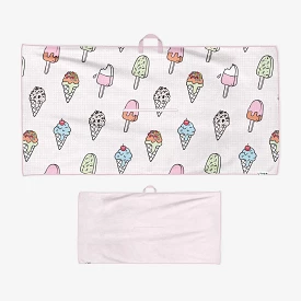 Ice Cream Drip Tour Golf Towel