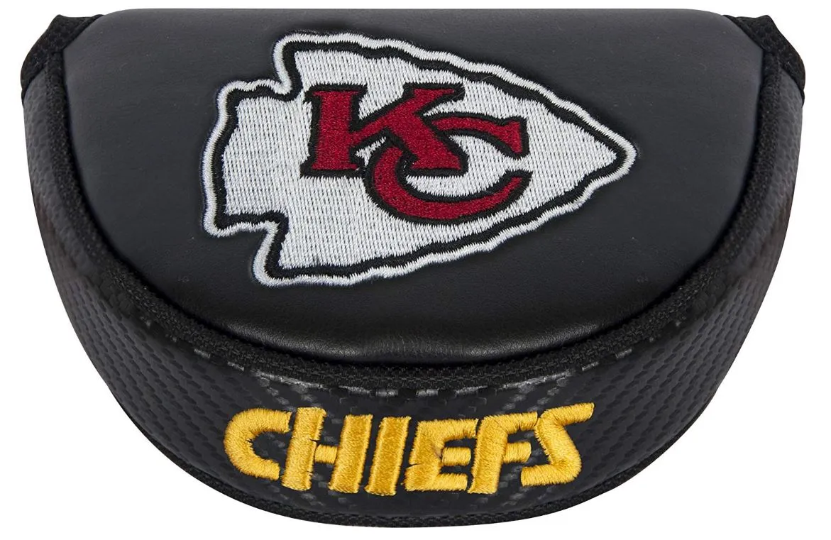 Kansas City Chiefs Mallet Putter Headcover NFL Golf