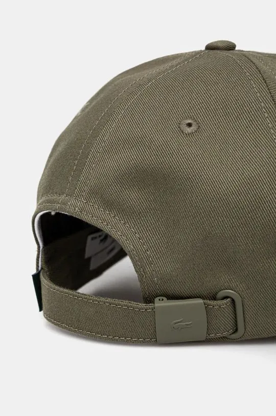 Lacoste baseball cap green color with an application RK3186