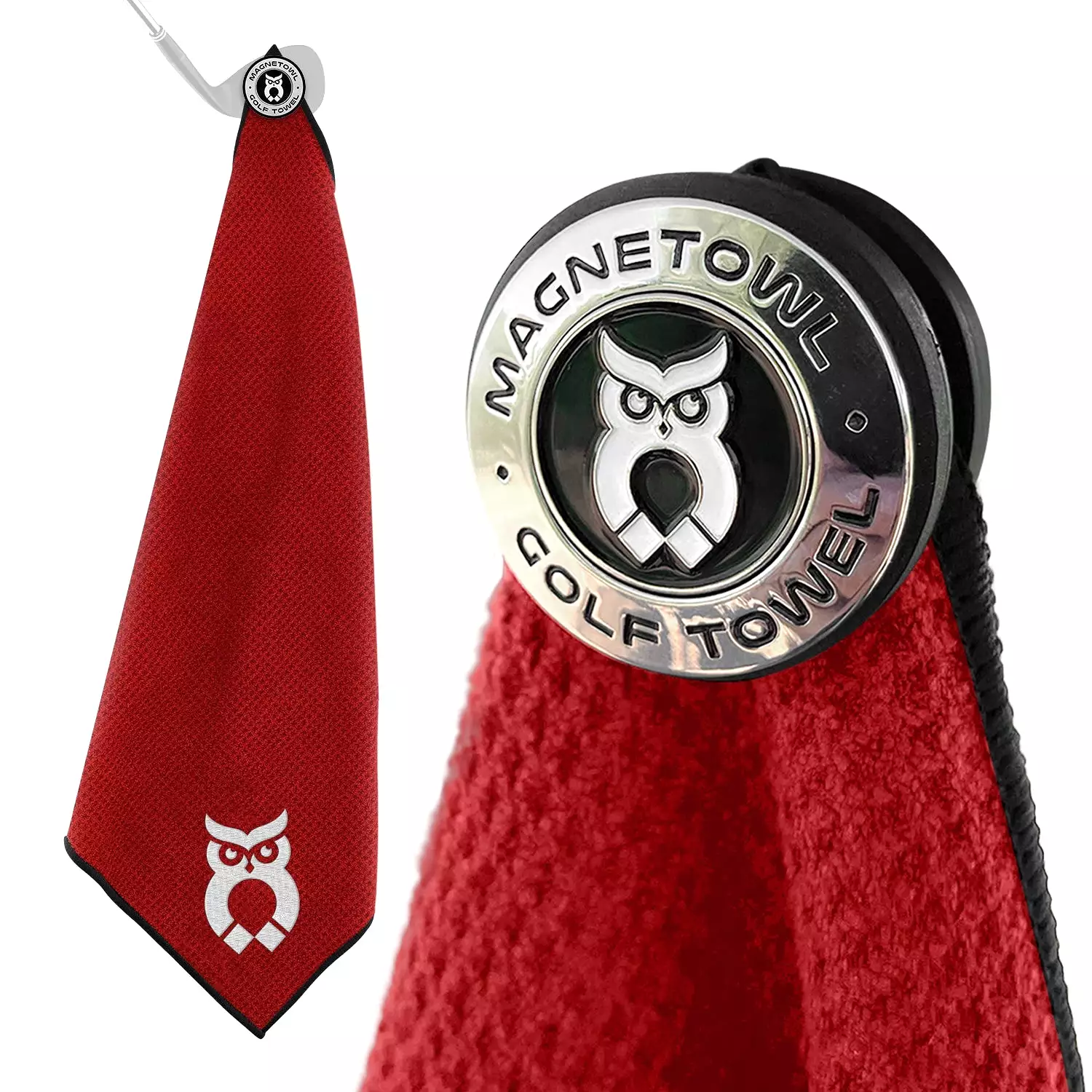 MagnetOwl Golf Towel