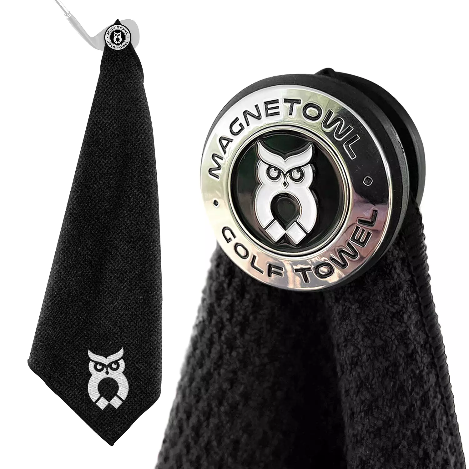 MagnetOwl Golf Towel