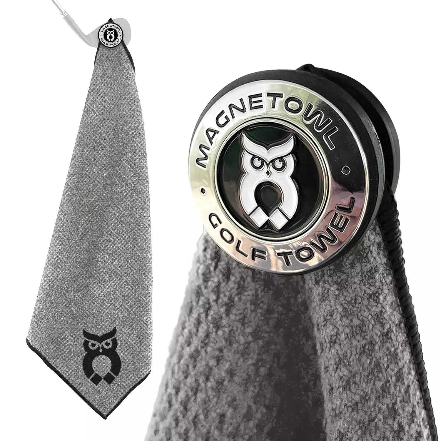 MagnetOwl Golf Towel