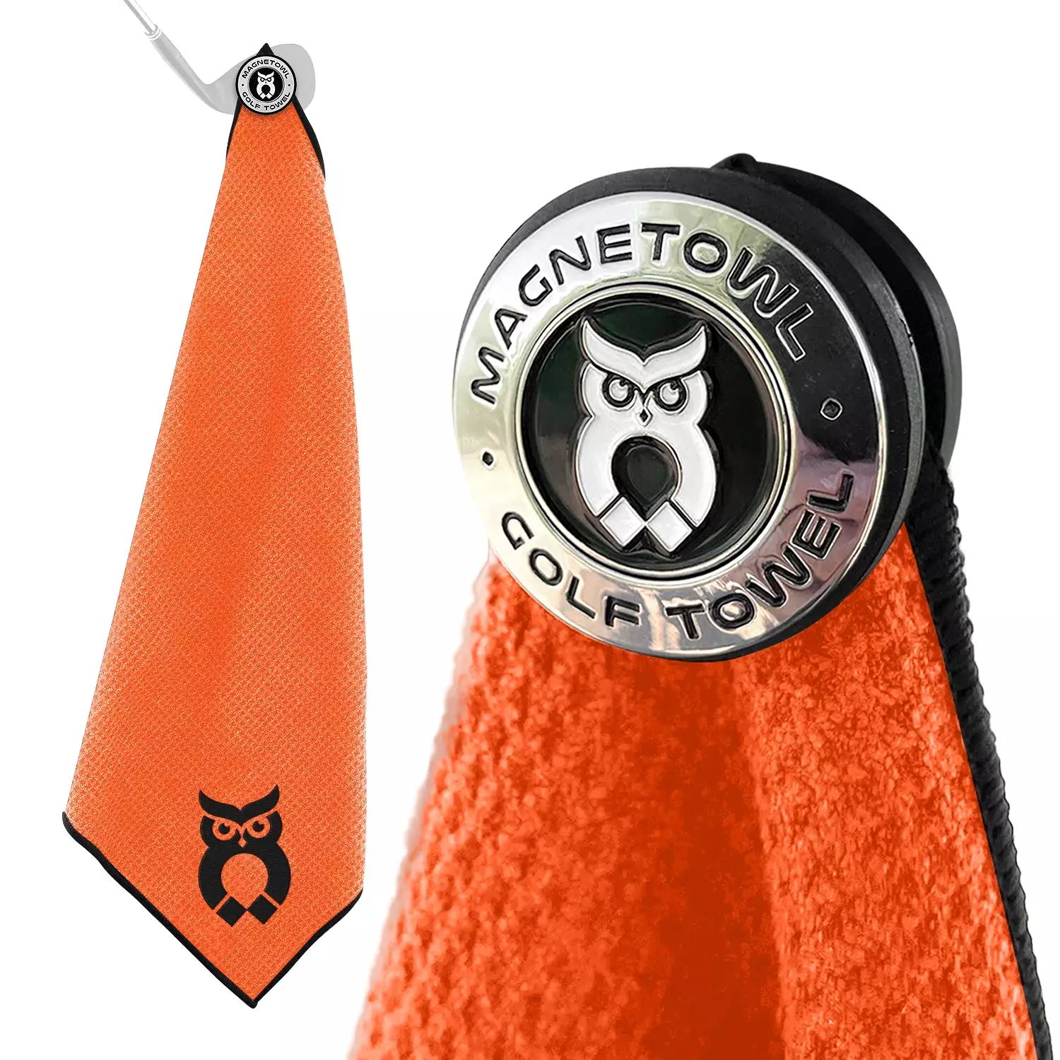 MagnetOwl Golf Towel