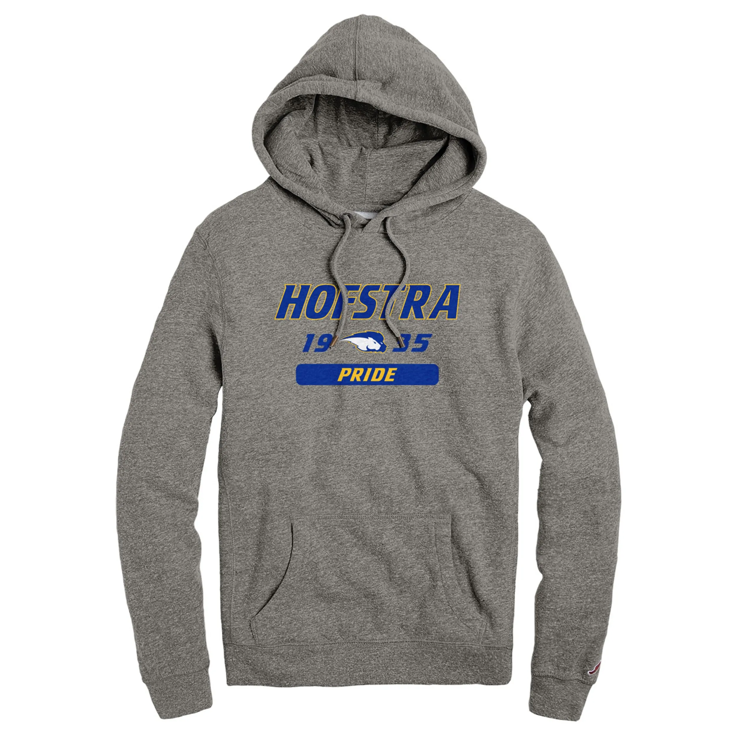 Mens LEAGUE GRY Hofstra University Heritage Fleece Hood