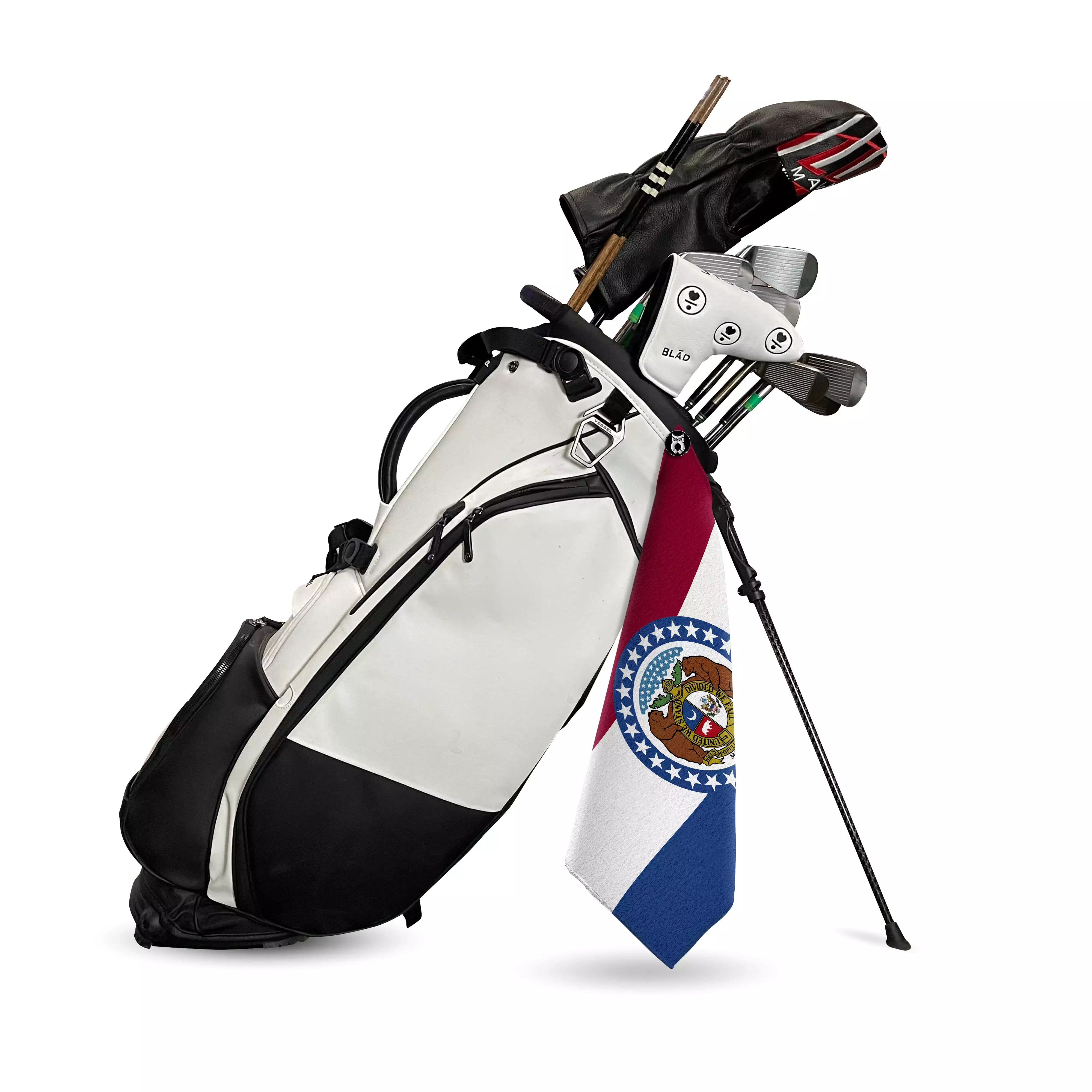 Missouri Flag Golf Towel