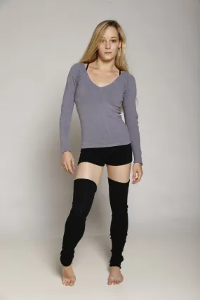 Mock Rib Comfort Stretch Legwarmer