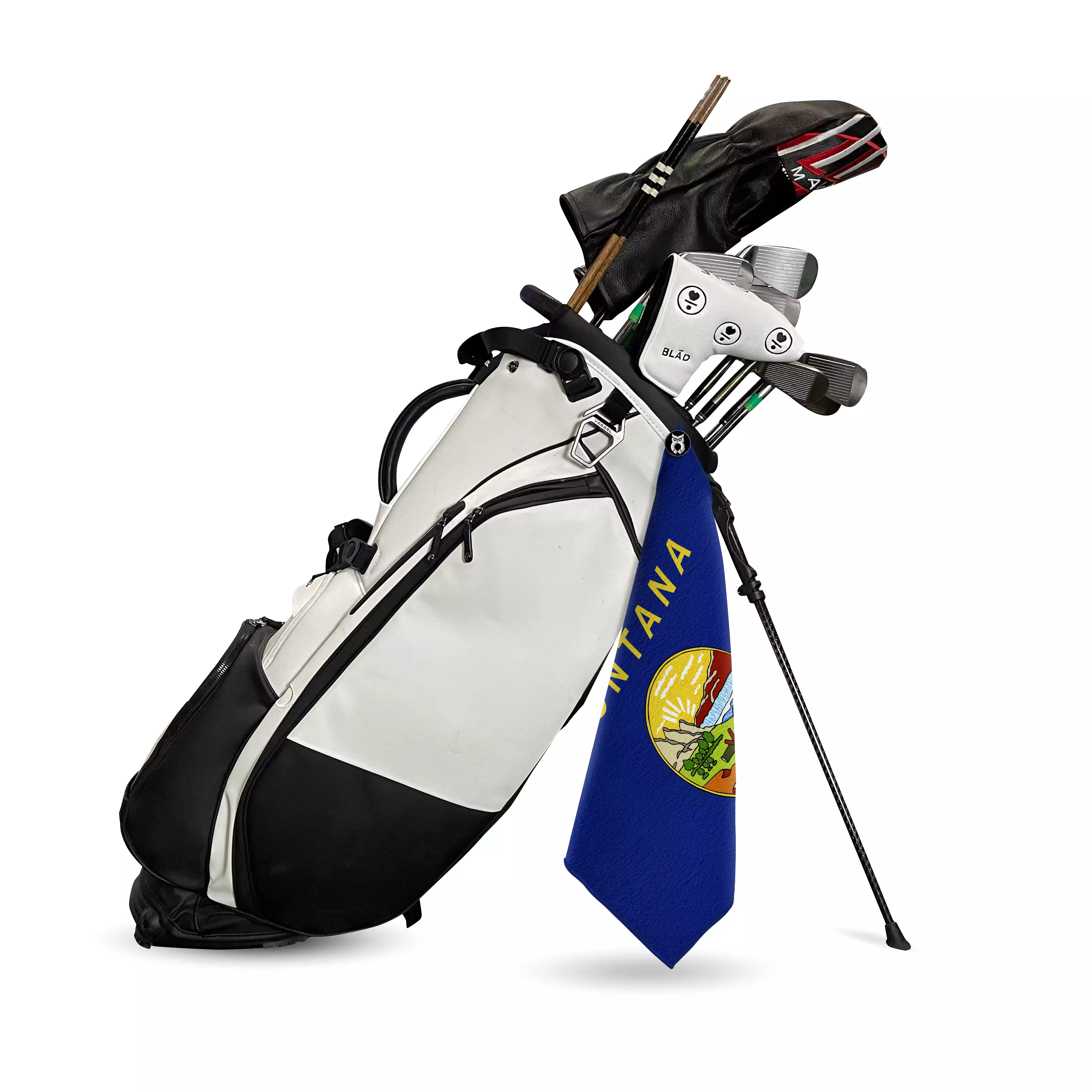 Montana Flag Golf Towel