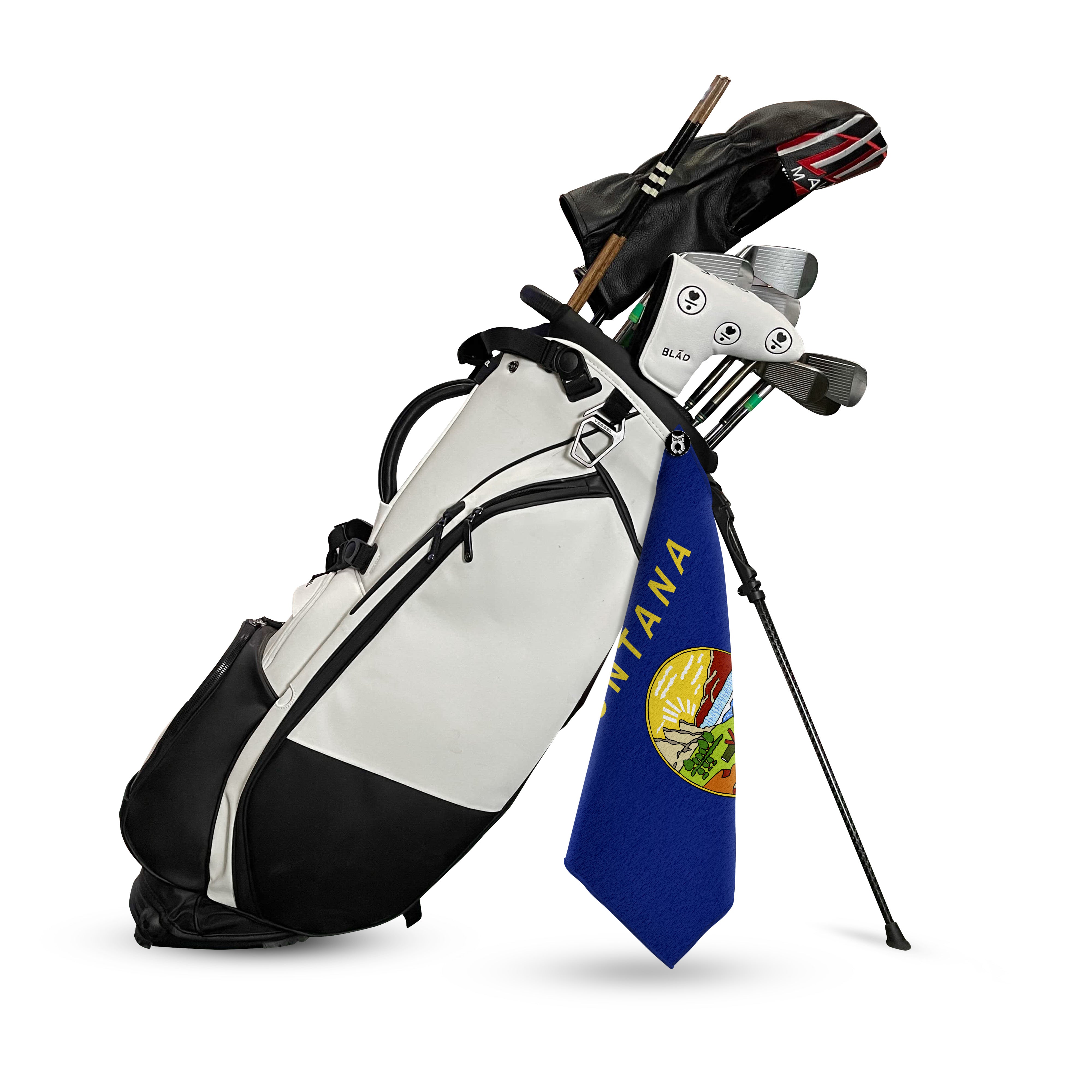 Montana Flag Golf Towel