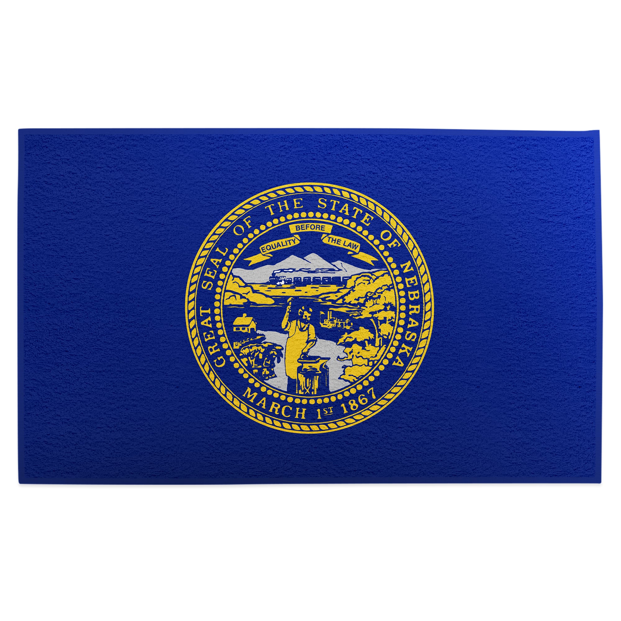 Nebraska Flag Golf Towel