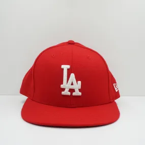 New Era LA Dodgers Red Fitted Cap