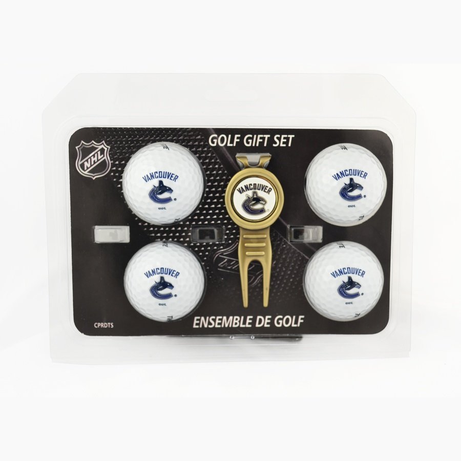 NHL 4 Golf Balls & Divot Tool Set