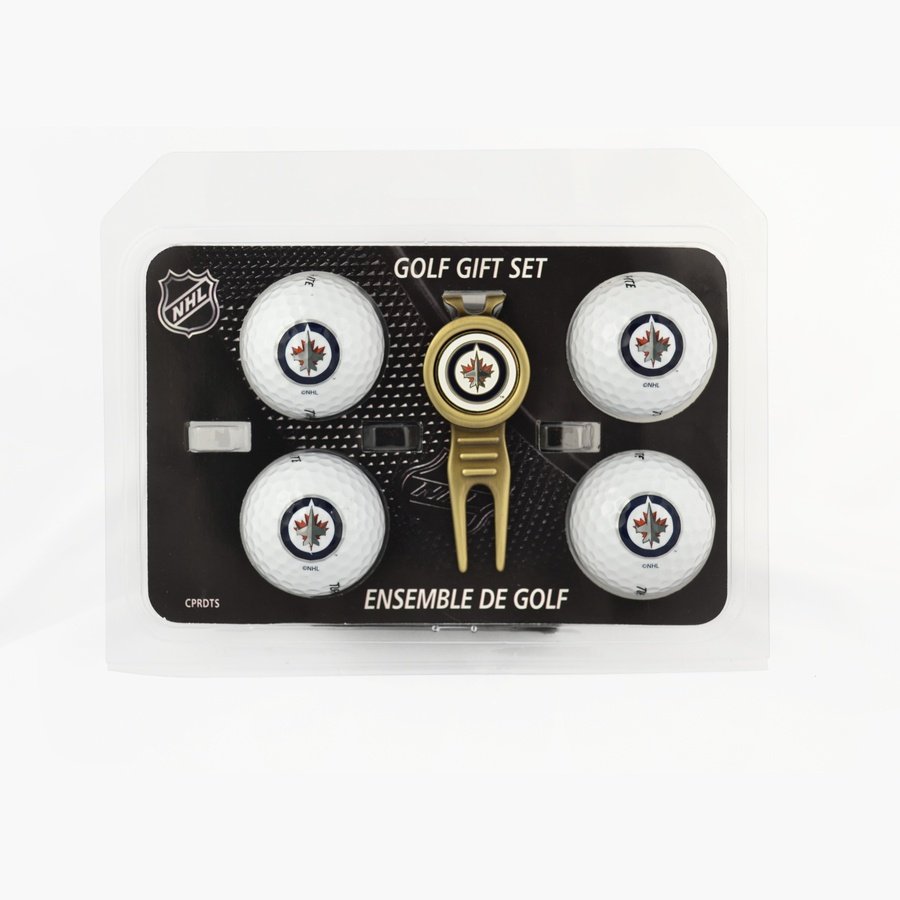 NHL 4 Golf Balls & Divot Tool Set