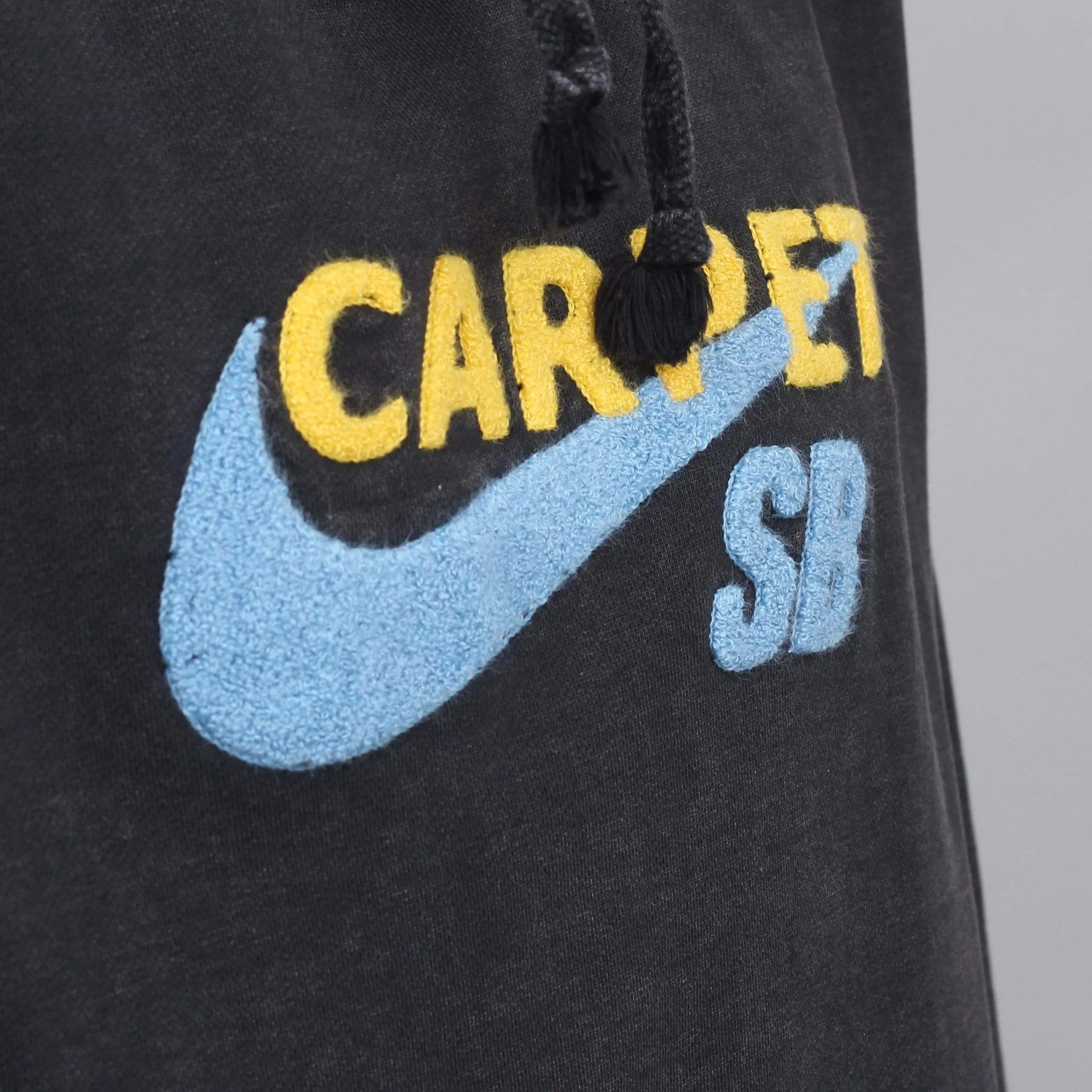 Nike SB X Carpet QS Fleece Hood Black / Black / Speed Yellow