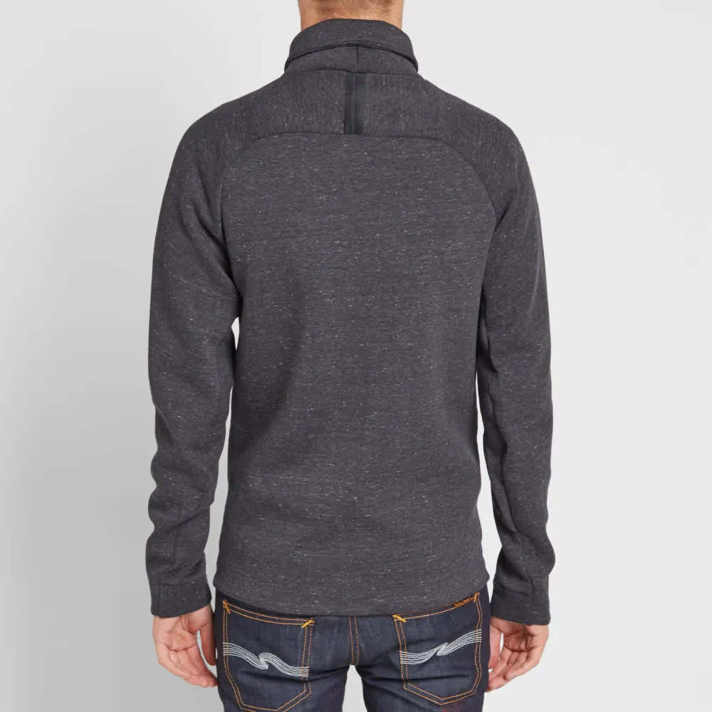 Nike Tech Fleece JacketCharcoal Heather & Black