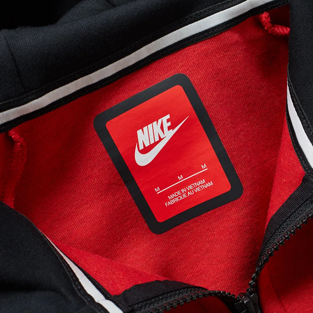 Nike Tech Fleece WindrunnerUniversity Red & Black