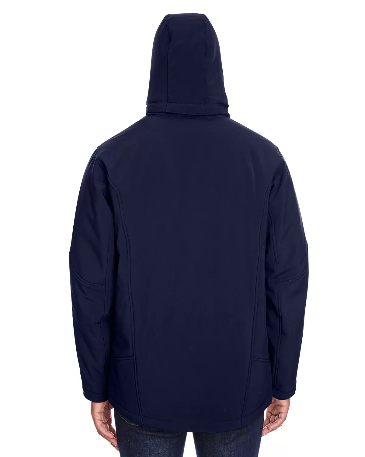 North End 88159 Men's Glacier Insulated Three-Layer Fleece Bonded Soft Shell Jacket with Detachable Hood SKU: 88159